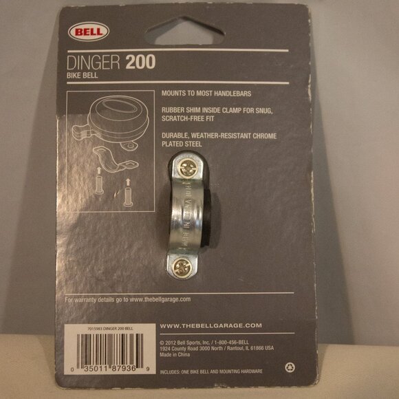 New Bell Dinger 200 Bicycle Bell - Picture 2 of 2